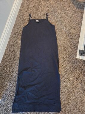 Classic Black Slip Dress - Nike